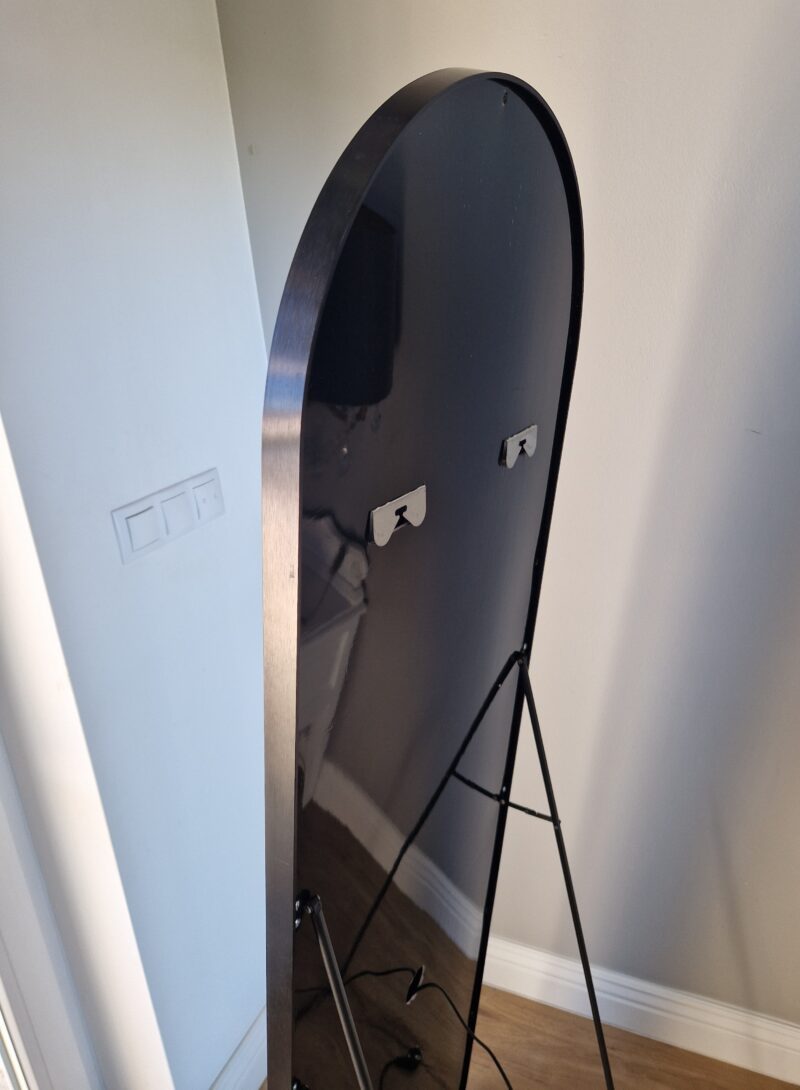 Lustro stojące podświetlane led 160x50 czrne - obrazek 12